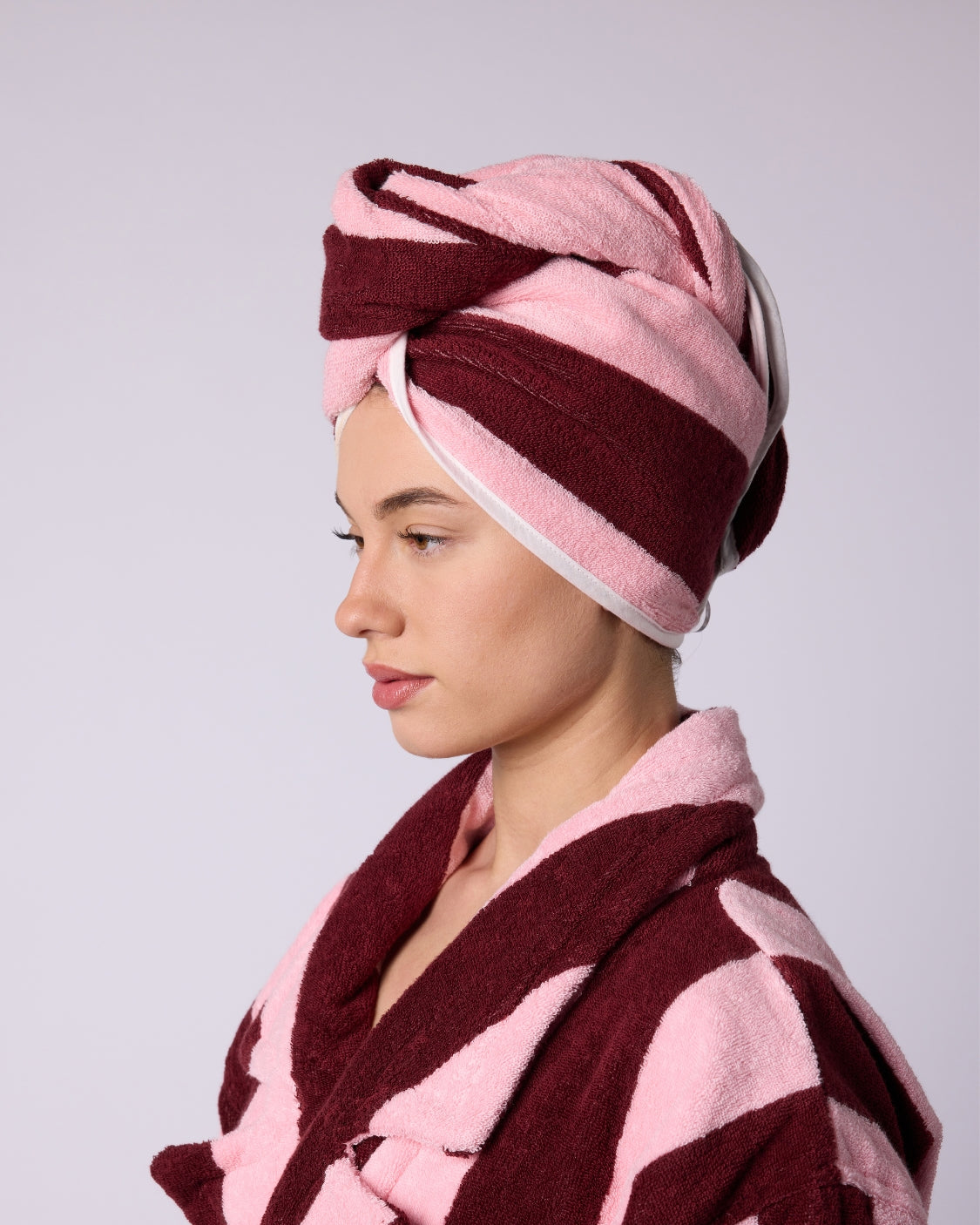 Hair Wrap - Rocky Road Stripes