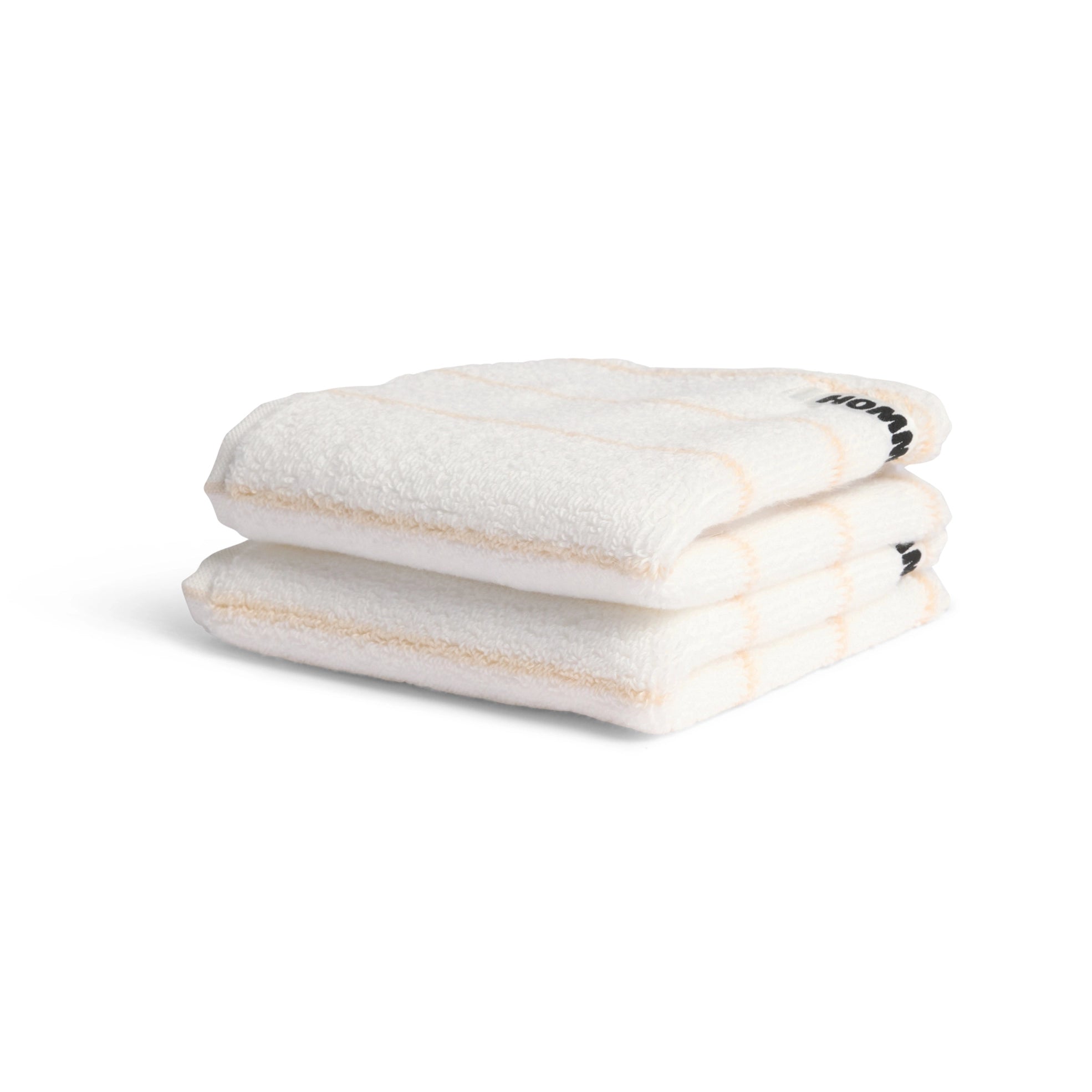 2 Pack Face Washer - Biscuit