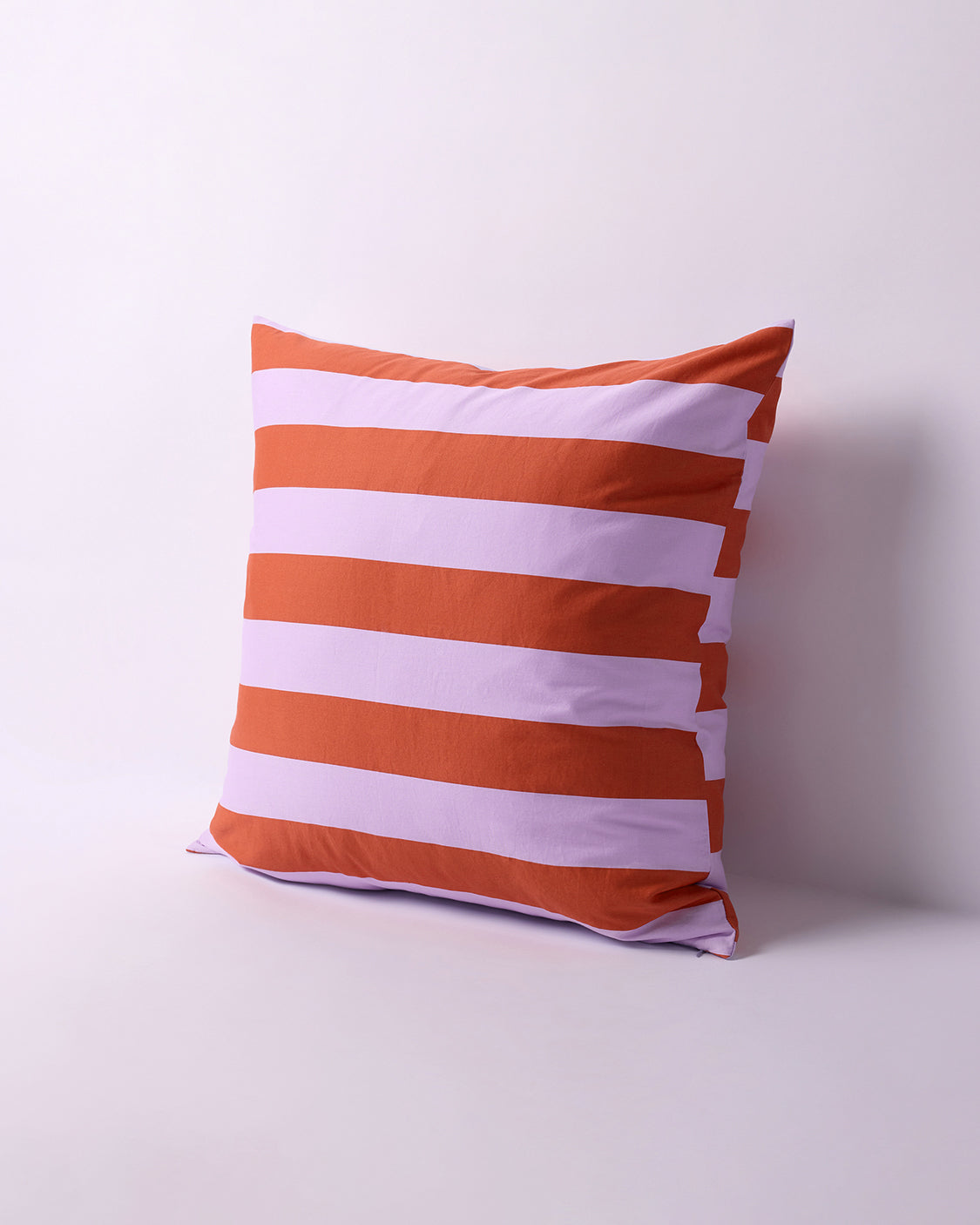 European Pillowcase - Grapefruit Stripes