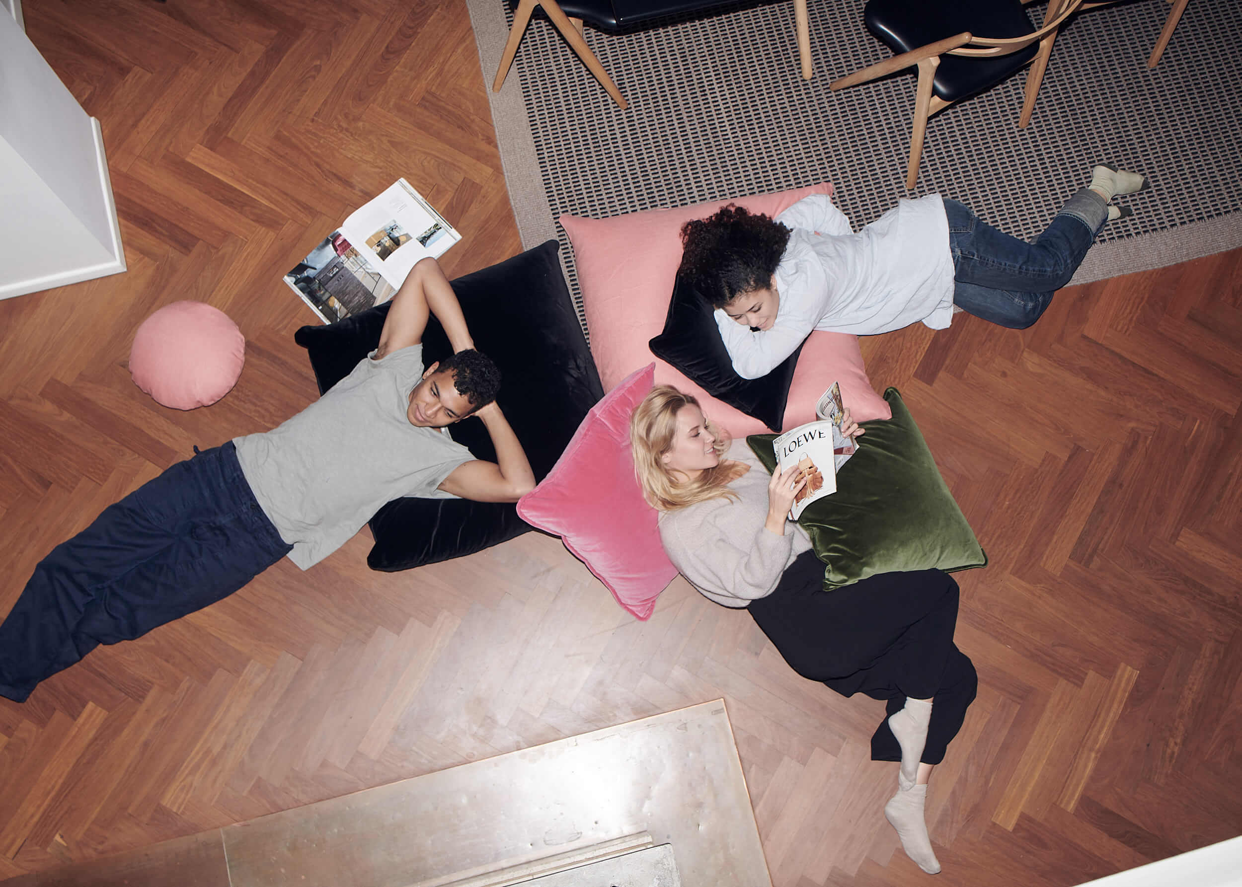 Mighty floor cushions