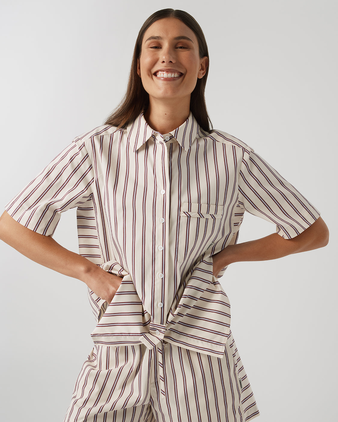 Short Sleeve Shirt - Cream
