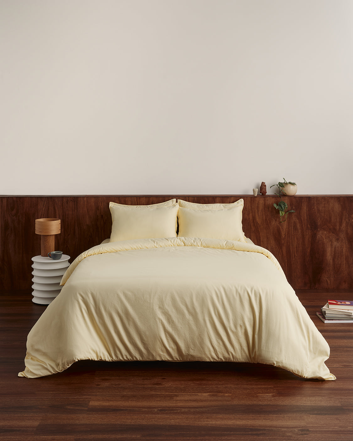 Quilt Cover - Custard