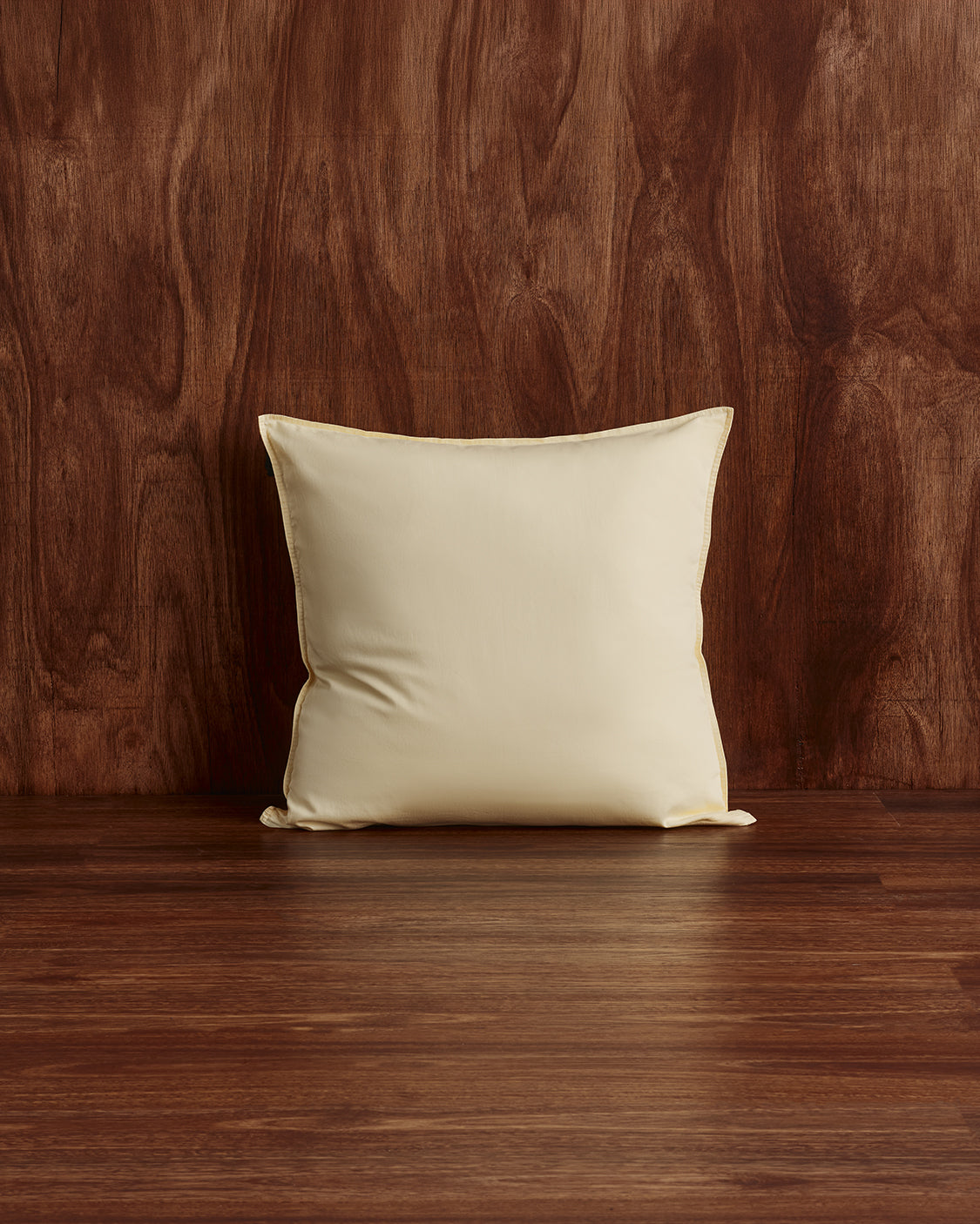 European Pillowcase - Custard