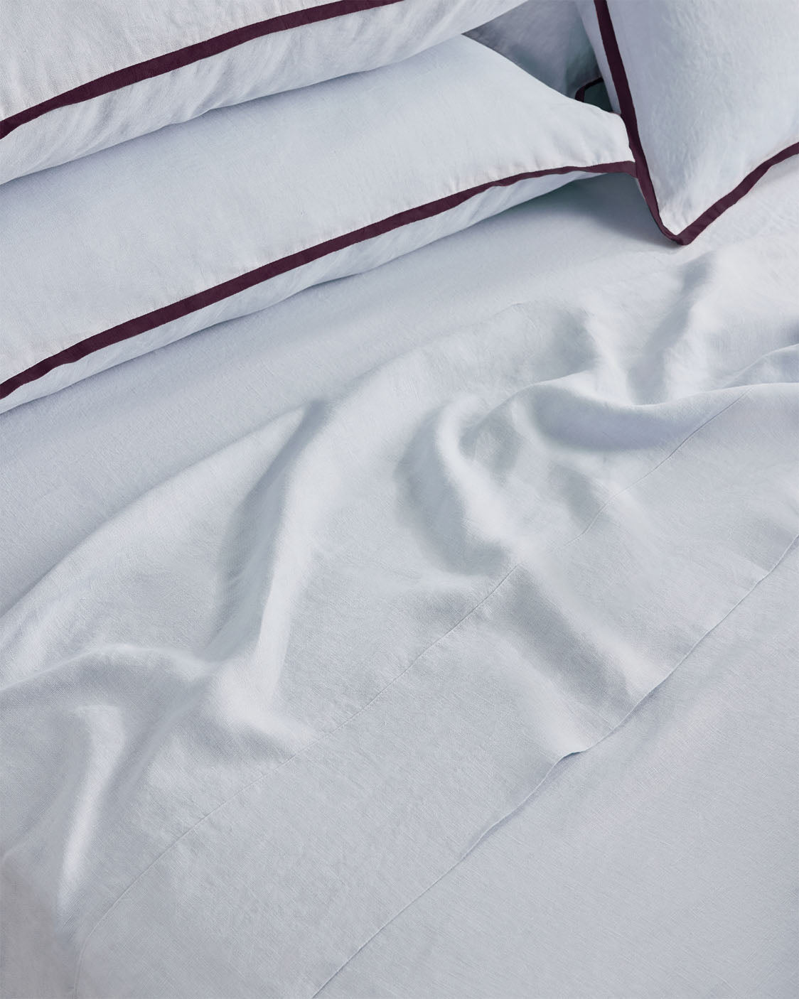 Linen Flat Sheet - Breeze