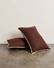 Linen Pillowcase Pair - Brown Sugar