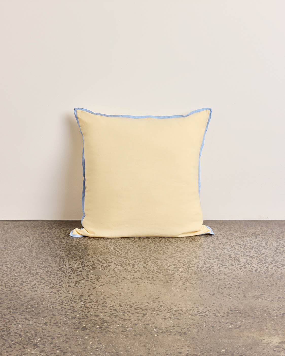 Linen European Pillowcase - Butter