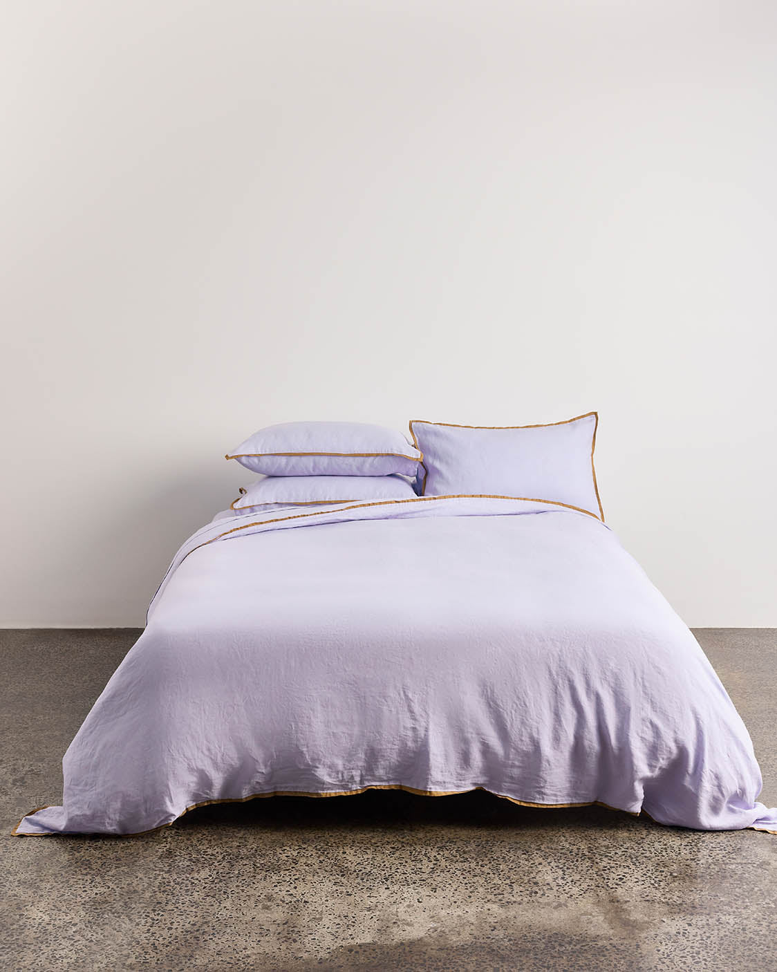 Linen Quilt Cover - Wisteria