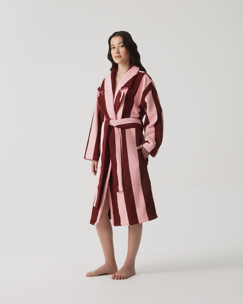 Robe - Rocky Road Stripes