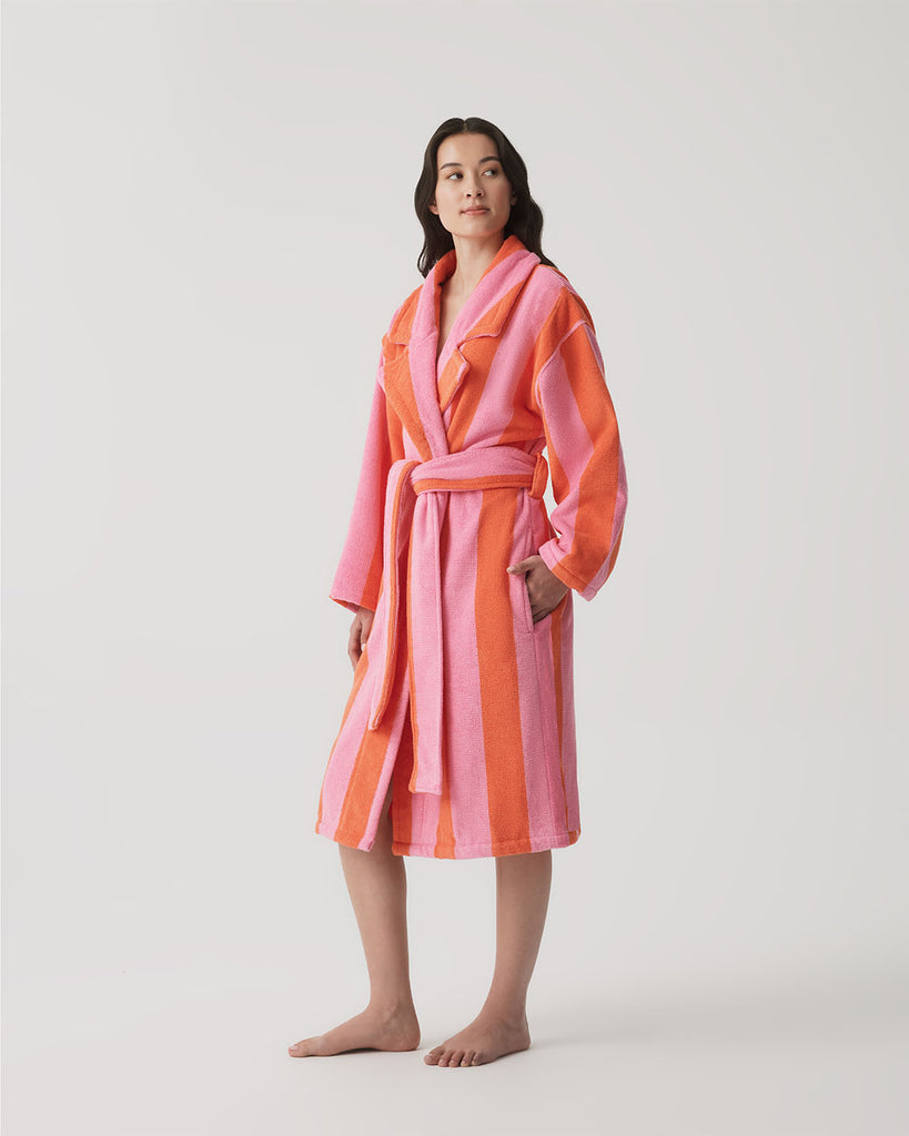 Robe - Sherbet Stripes