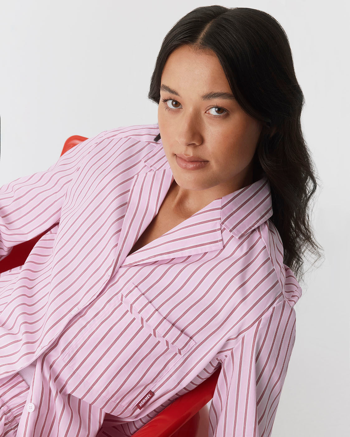 Long Sleeve Sleep Shirt - Poppy