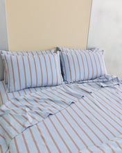 Flat Sheet - Chambray Blue