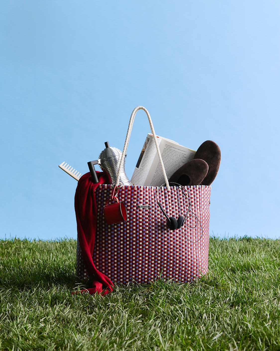 Insulated Tote Bag - Berry