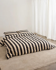 Quilt Cover - Vanilla Bean Stripes