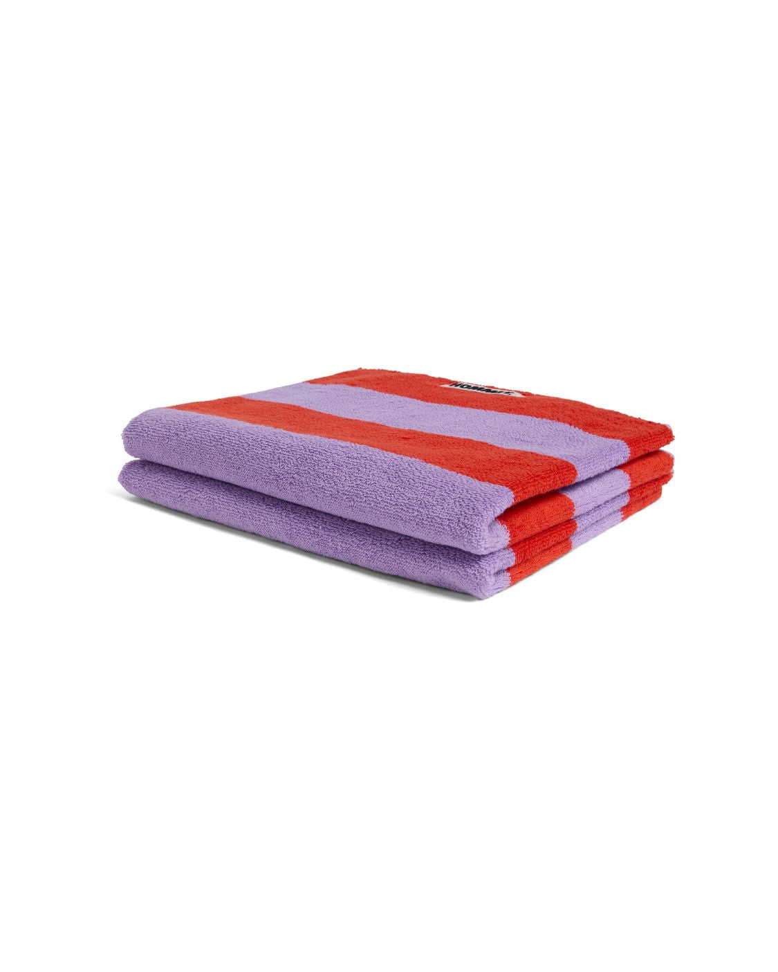 2 Pack Hand Towel - Grapefruit Stripes