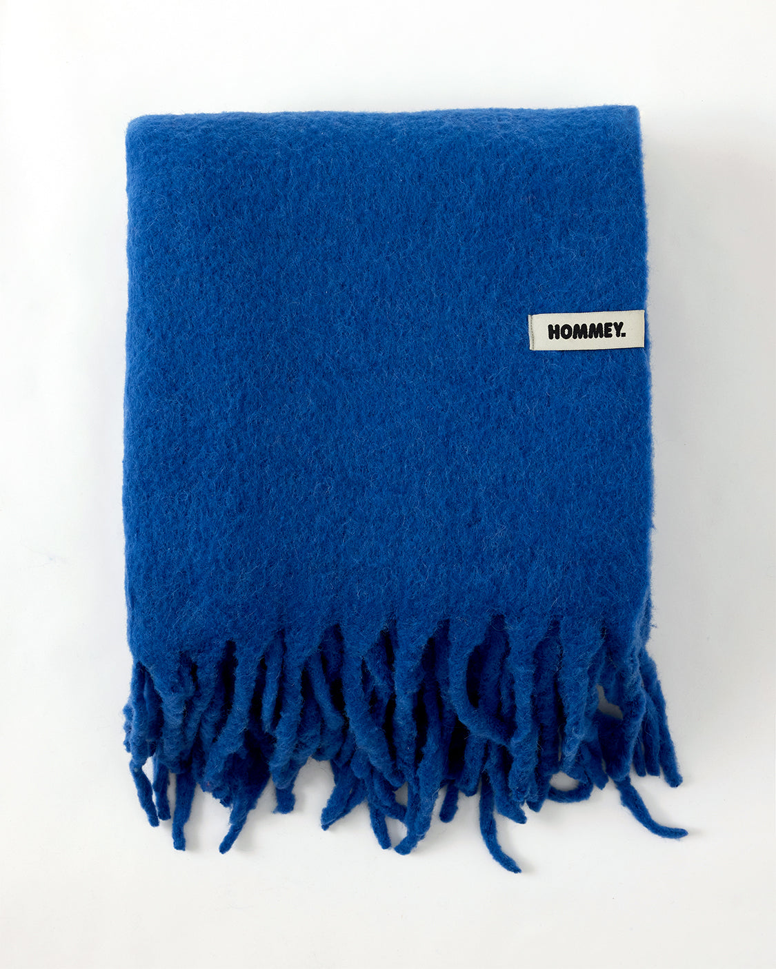 Merino Alpaca Throw - Cobalt