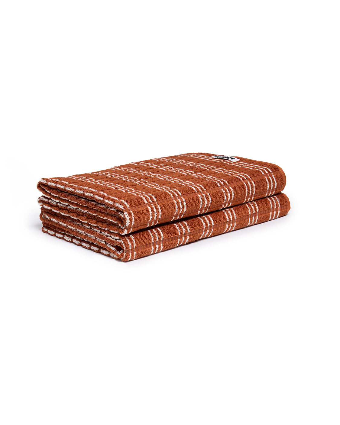 2 Pack Bath Sheet - Terracotta