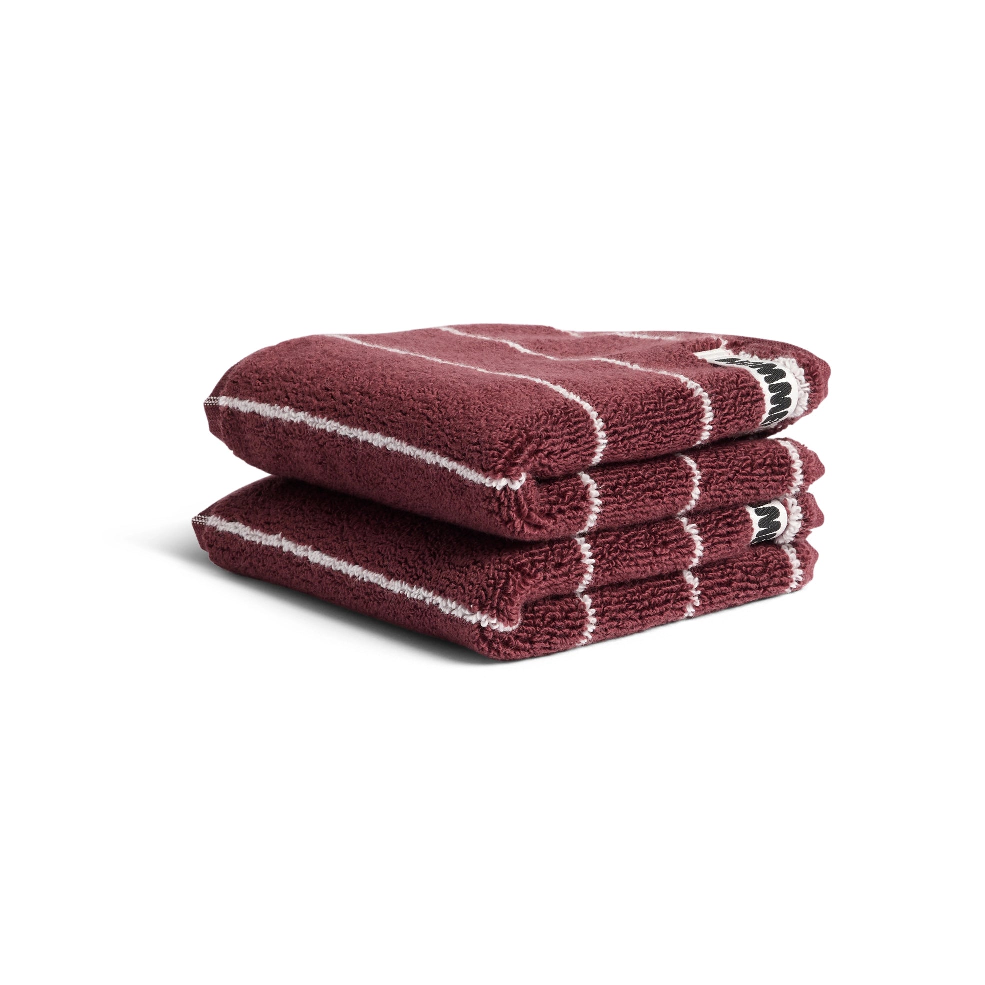 2 Pack Face Washer - Merlot