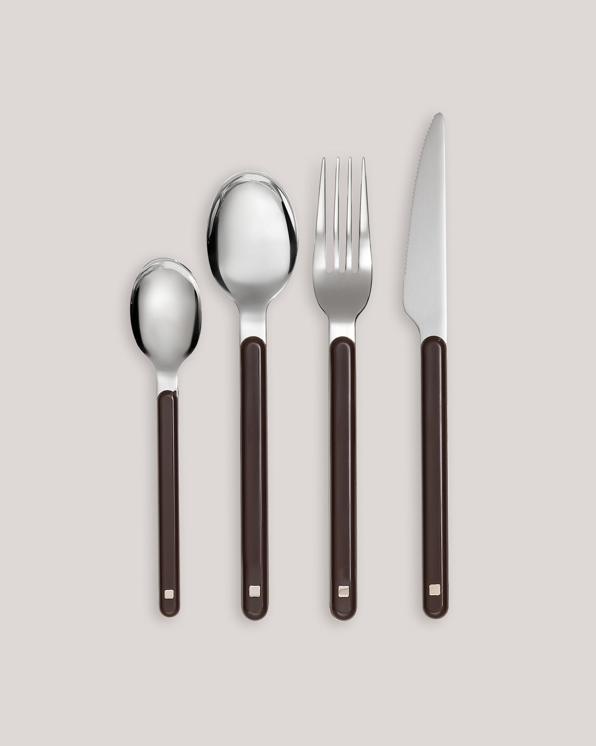 Cutlery - 4 Piece Set - Espresso