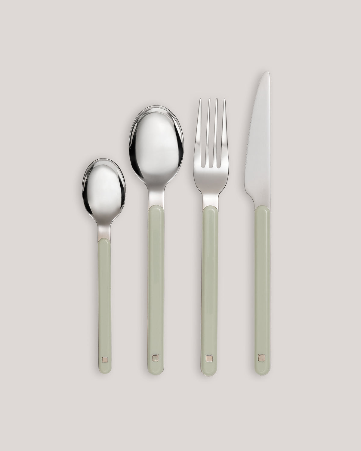 Cutlery - 4 Piece Set - Pistachio