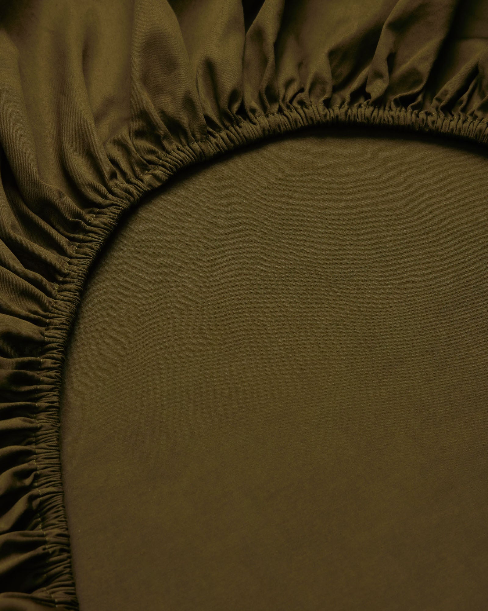 Fitted Sheet - Green Olive
