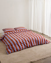 Quilt Cover - Grapefruit Stripes