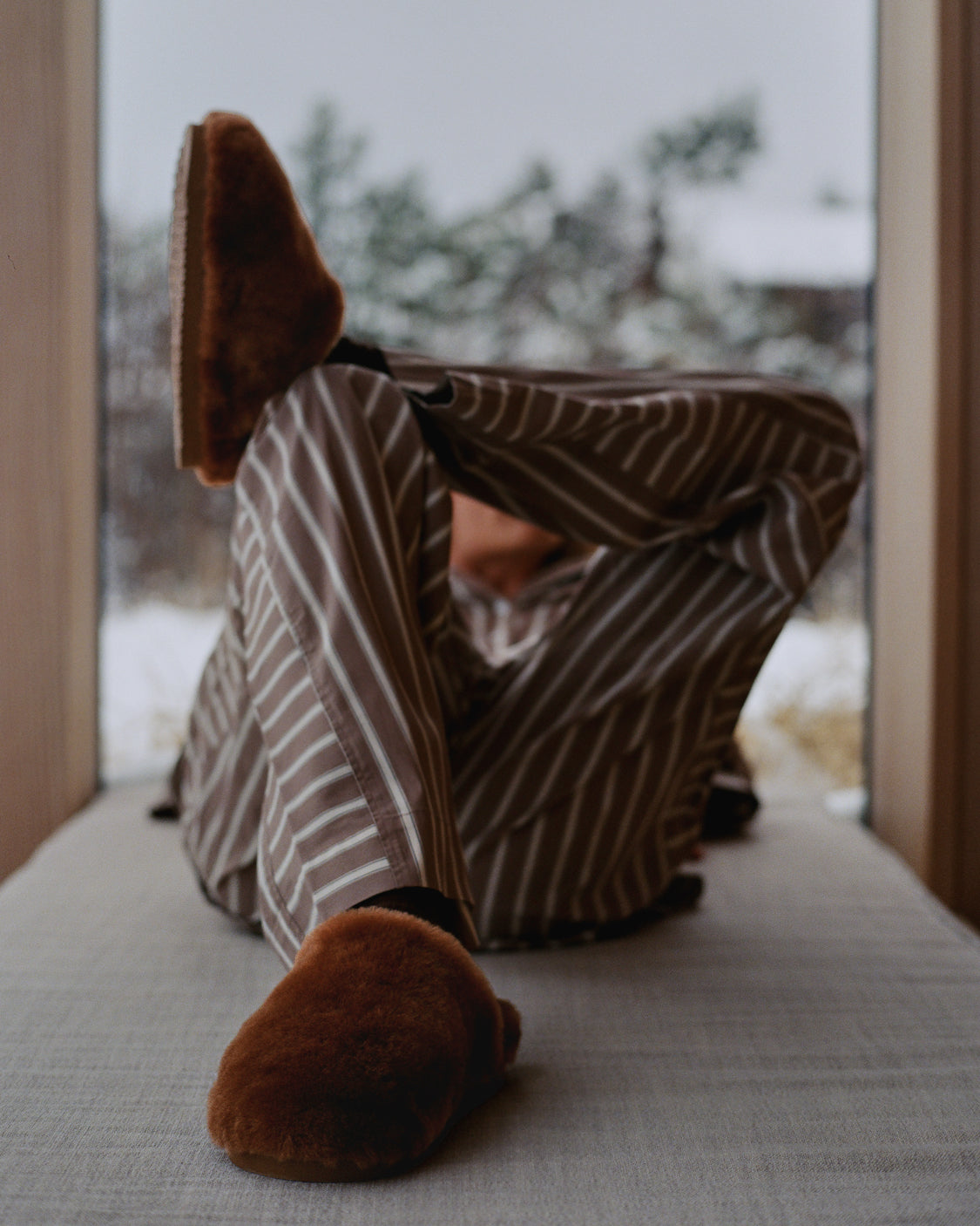 Sheepskin Slippers - Hazelnut