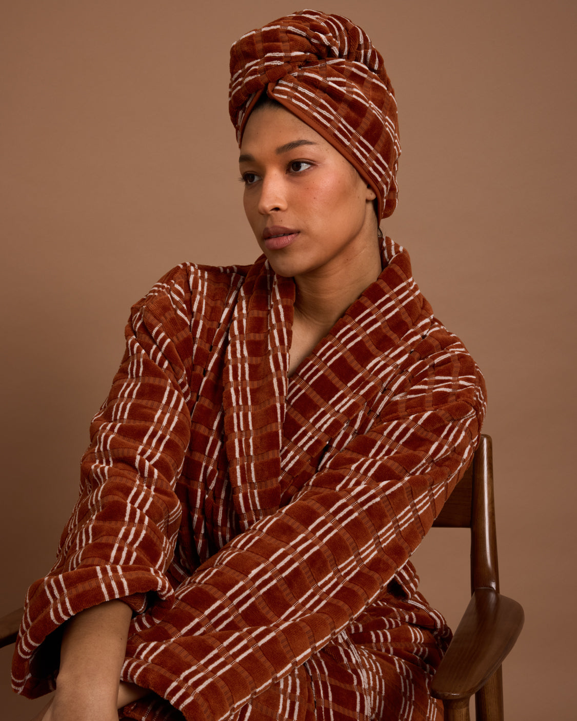 Hair Wrap - Terracotta