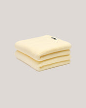 2 Pack Hand Towel - Custard