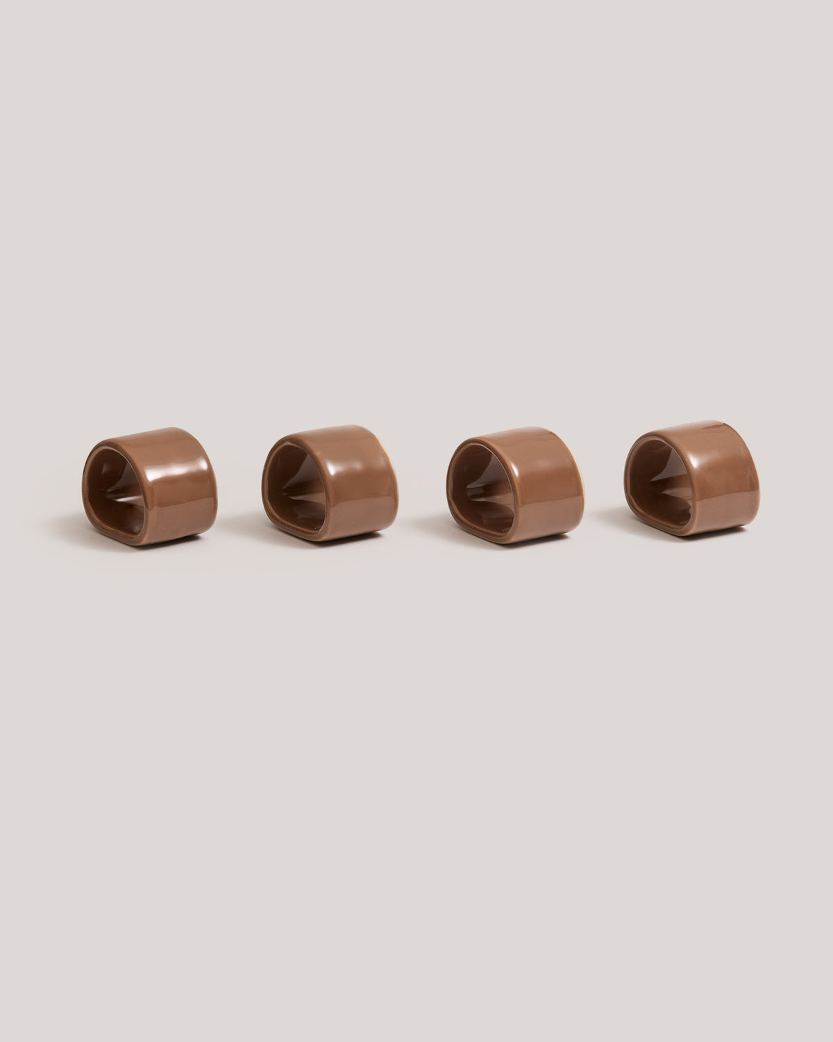 Napkin Ring - 4 Pack - Caramel