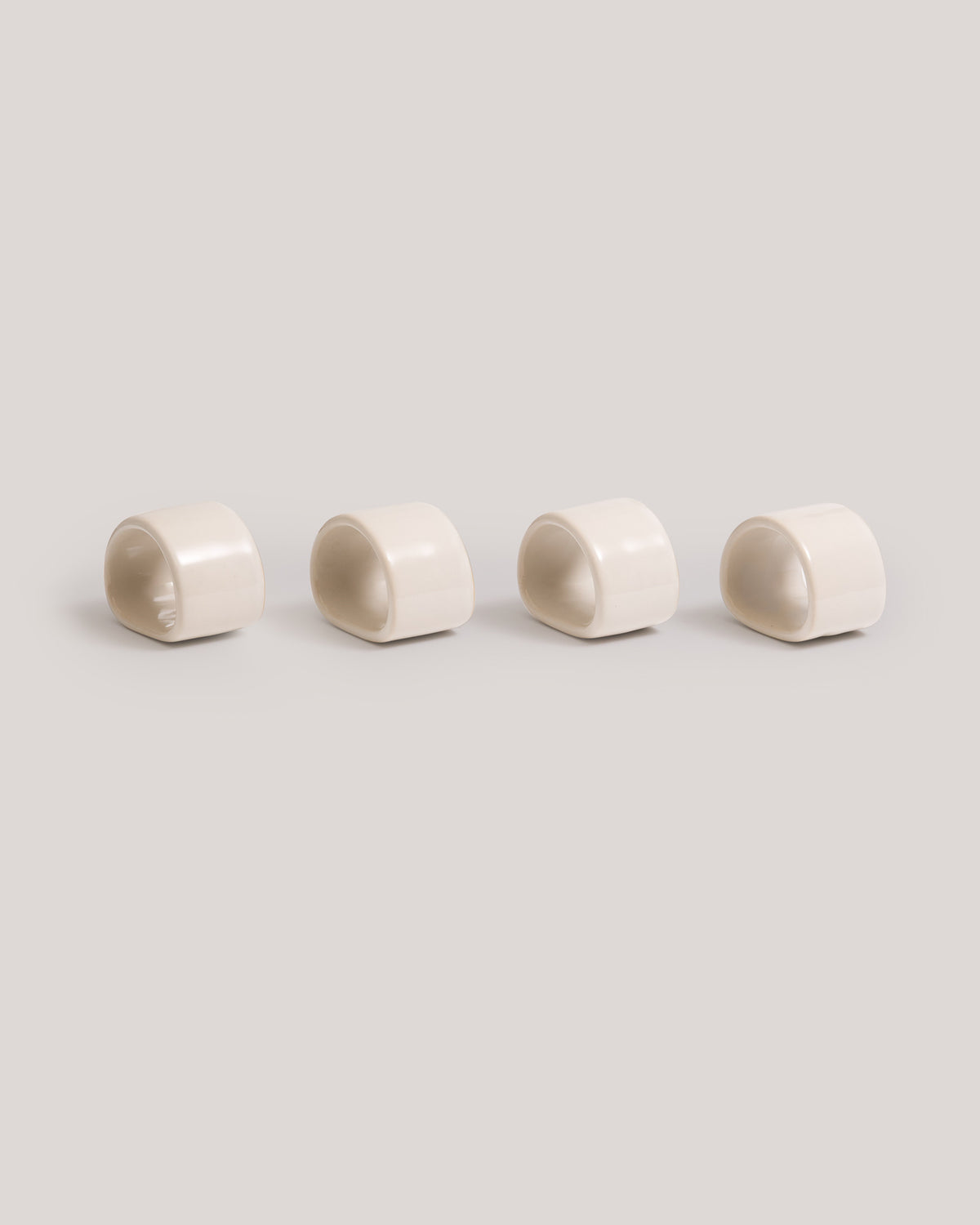 Napkin Ring - 4 Pack - Milkshake