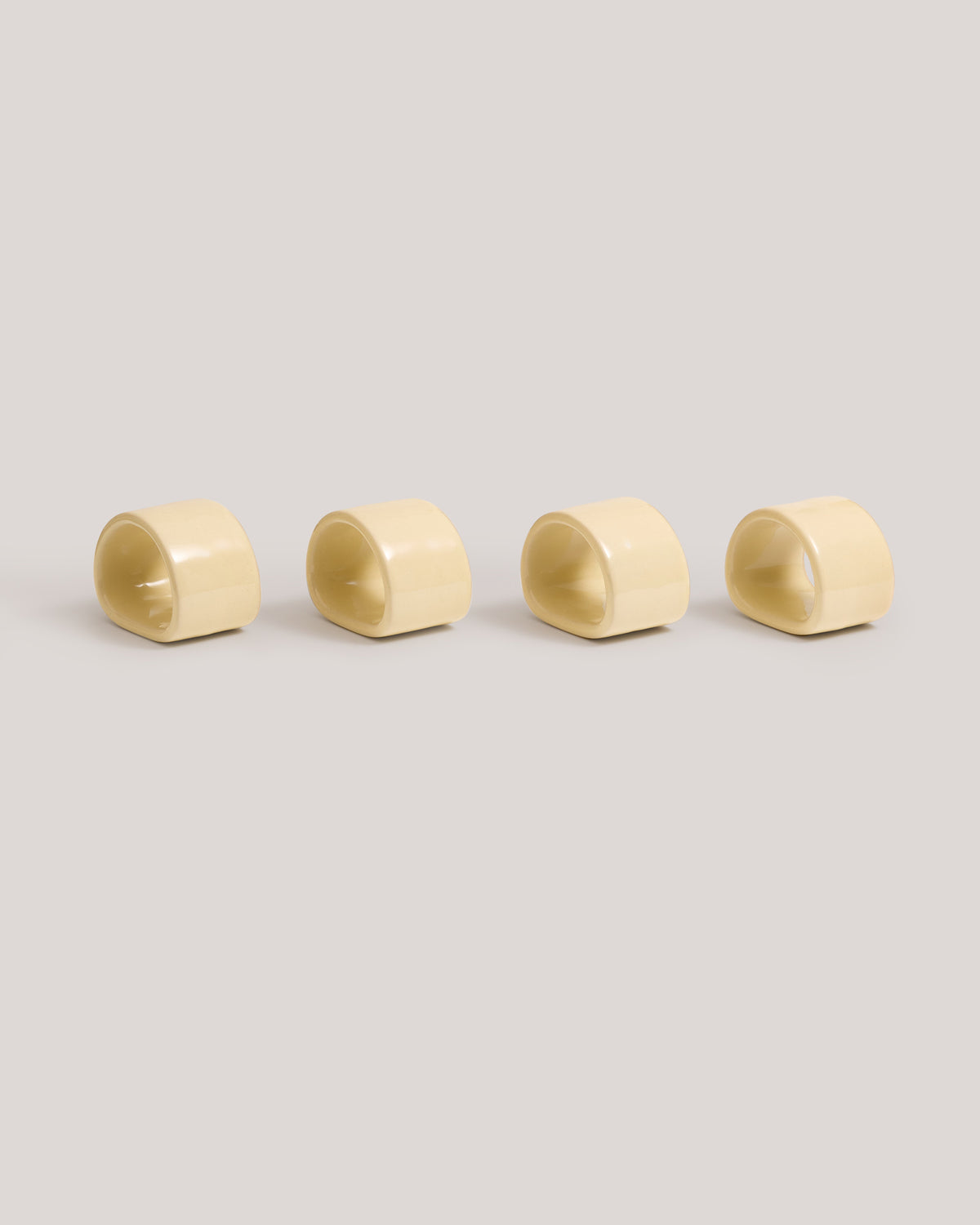 Napkin Ring - 4 Pack - Butter