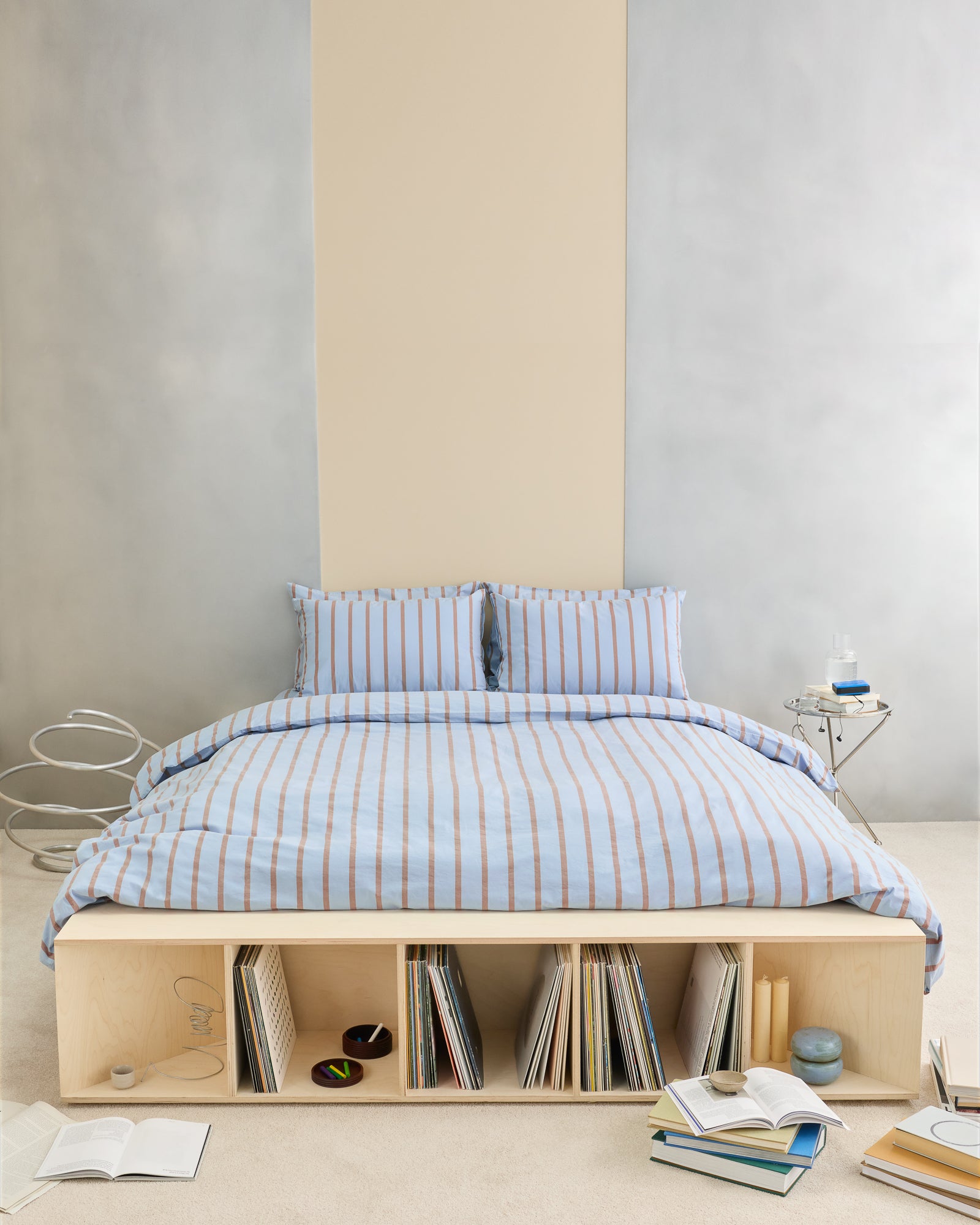 Quilt Cover - Chambray Blue