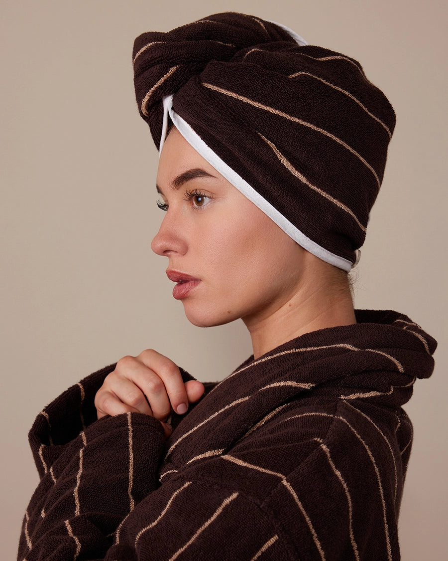 Hair Wrap - Espresso