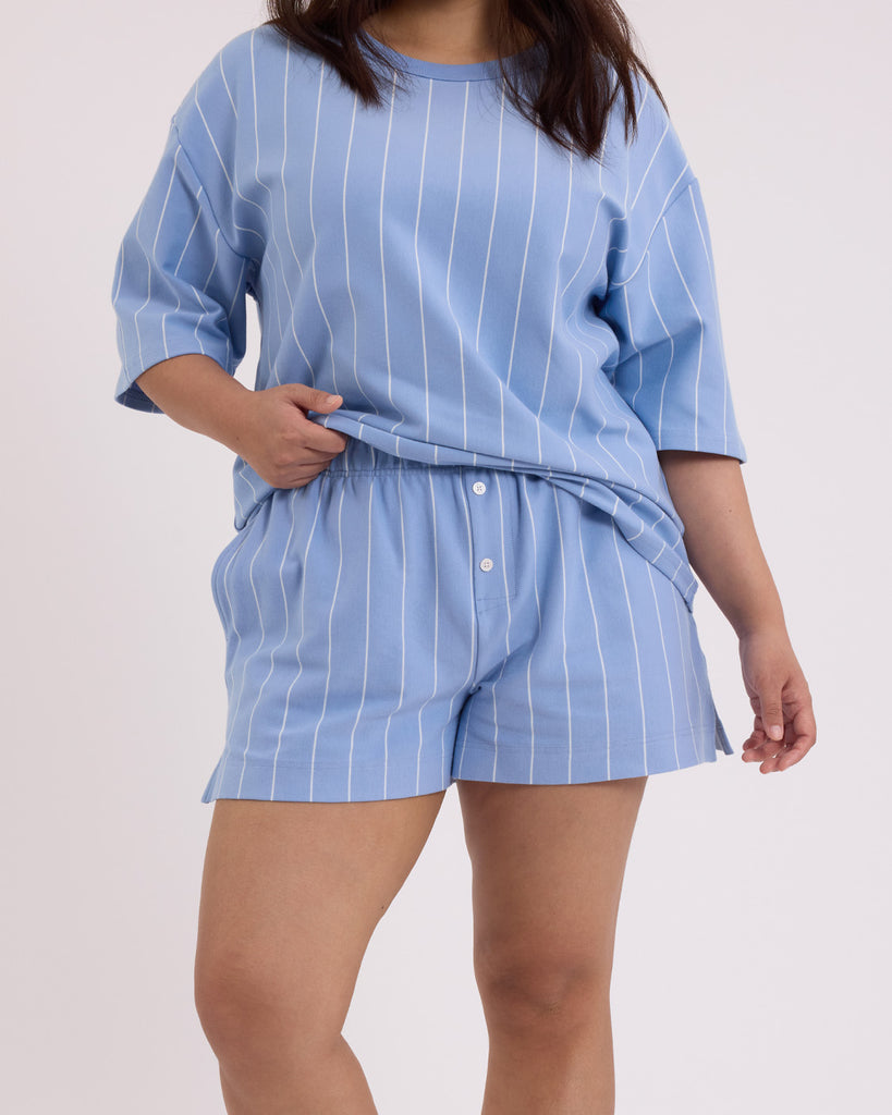 Sleep T-Shirt & Short Set - Capri