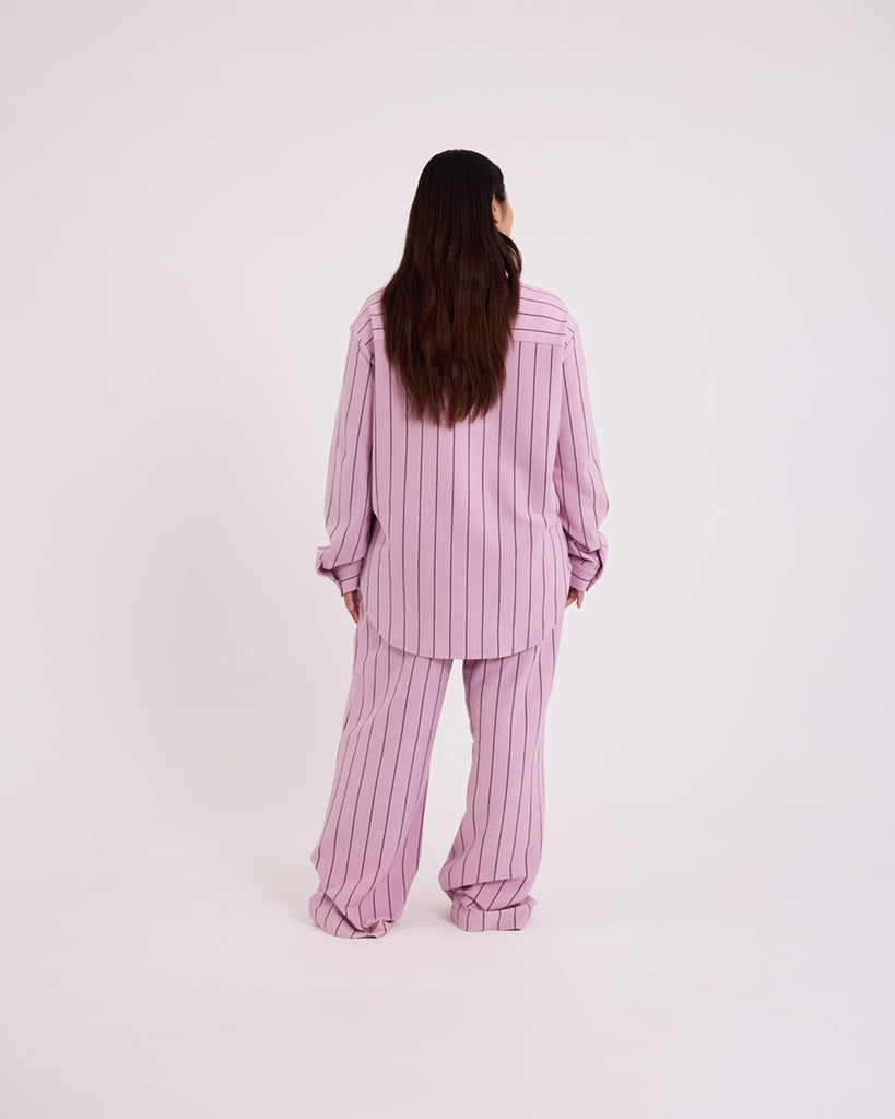 Sleep Shirt & Pant Set - Aster
