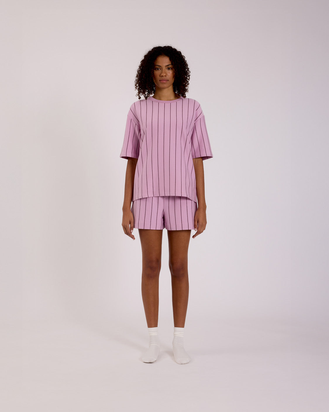 Sleep T-Shirt & Short Set - Aster