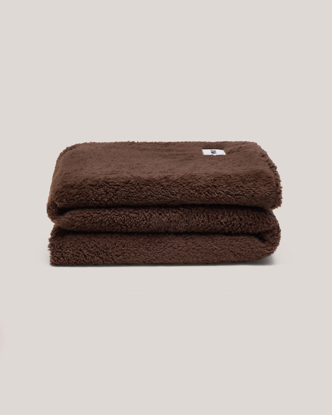 Faux Fur Throw Blanket - Chocolate