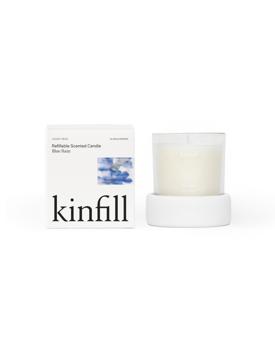 Kinfill Scented Candle - Blue Rain