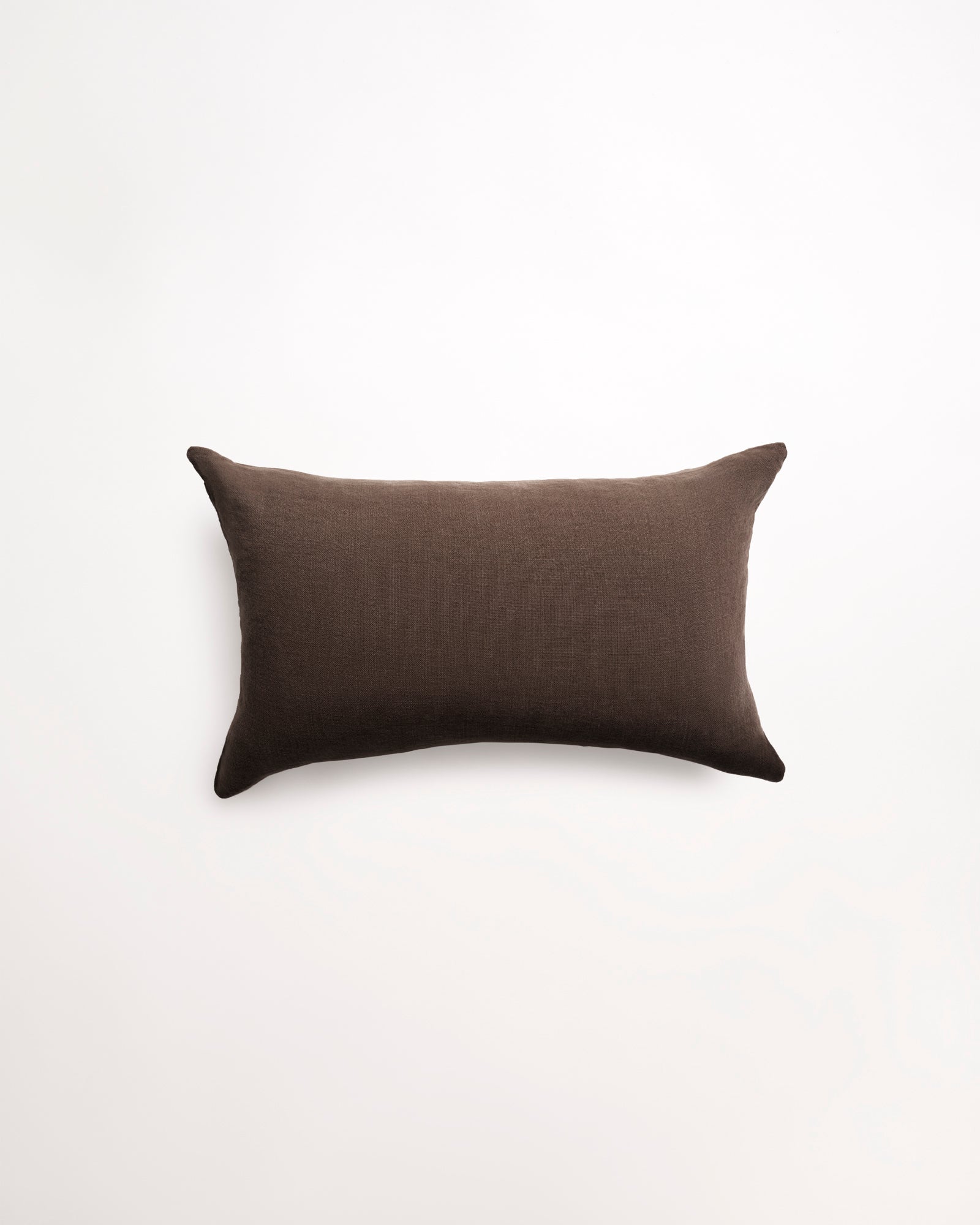 brunt チョコチップLUMBER CUSHION CHAIR PILLOW Cushion - Lumbar Linen - Chocolate Cushion – Hommey