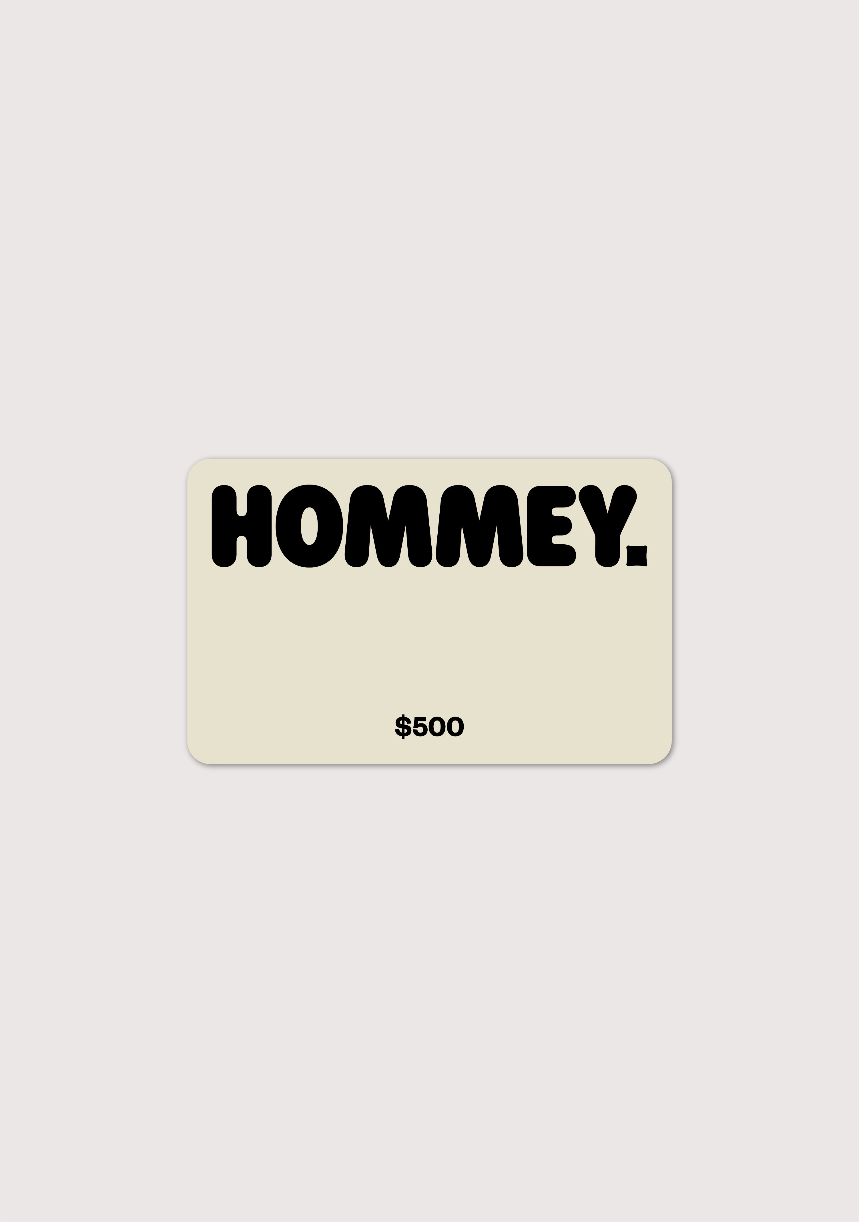 $500 Gift Card